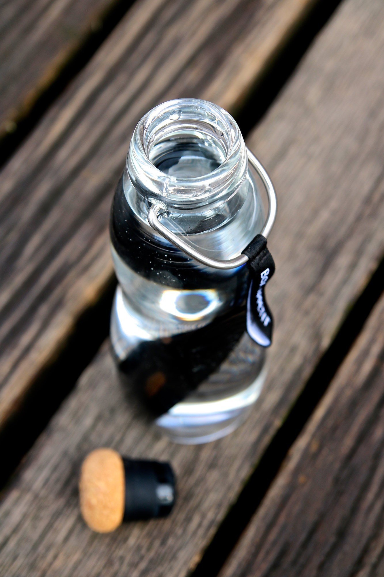 Black+Blum Glass Water Bottle | Ocean