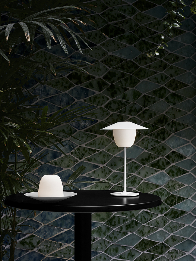 Ani Lampe de Table et Suspension, gris chaud