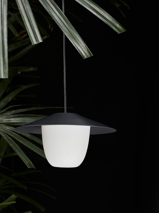 Ani Lampe de Table et Suspension, gris chaud