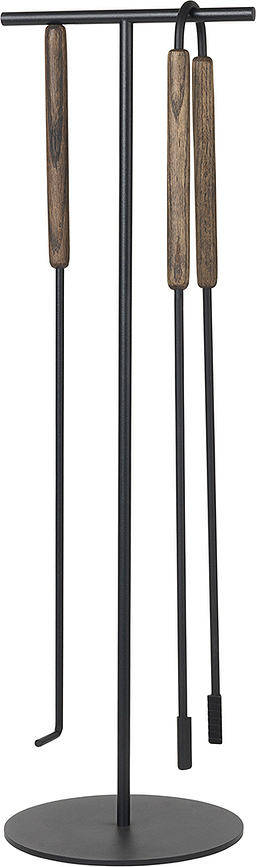 Ashi Kaminsko orodje, rjavo, 3-delni set