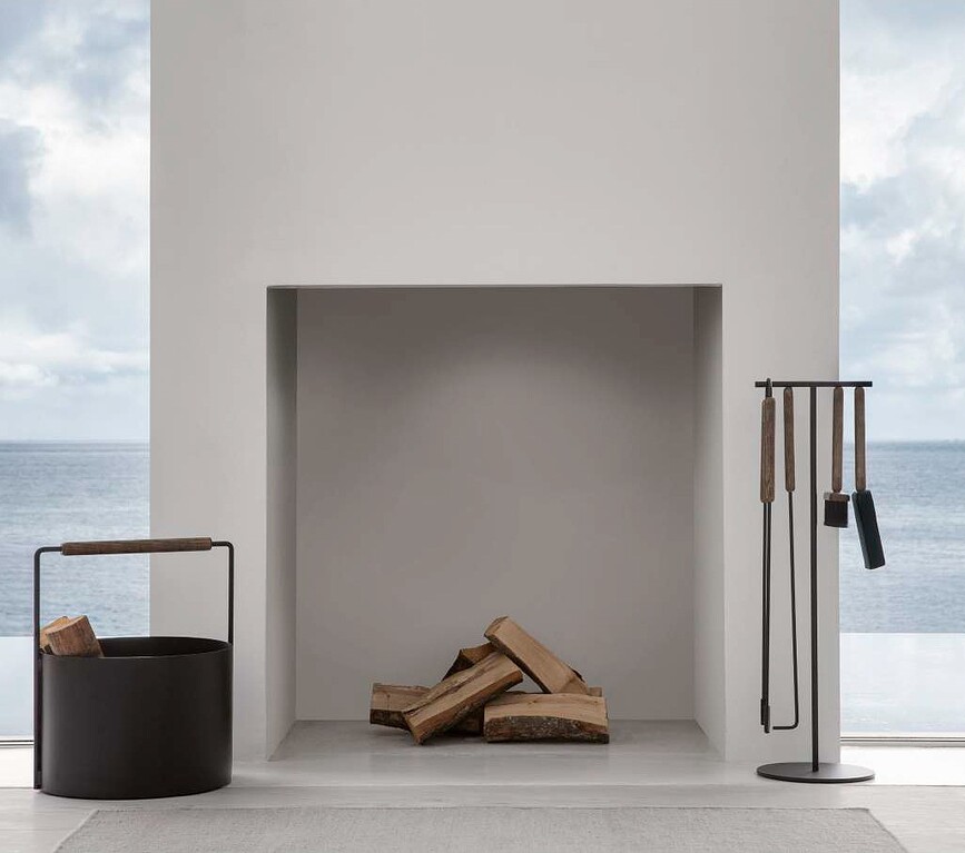 Ashi Pribor za Kamin crni Set od 5 dijelova