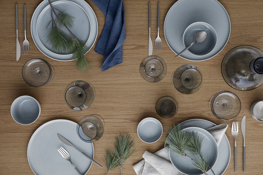 Belo Čaše za bijelo vino boje kave 2 kom.