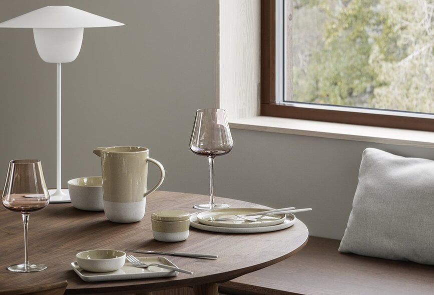 Belo Čaše za bijelo vino boje kave 2 kom.