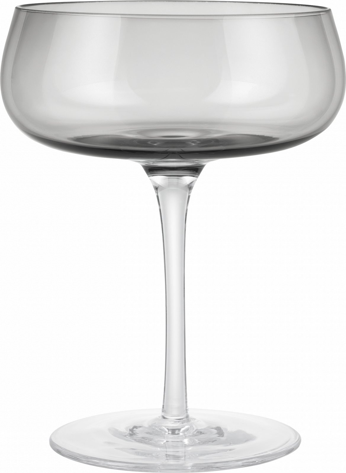 Belo Saucer Champagner-Gläser verdunkelt 2 St.