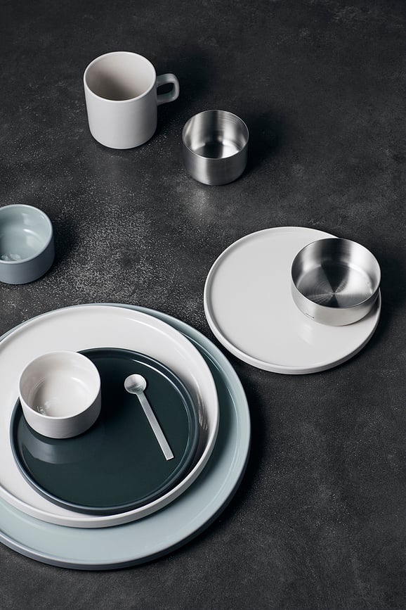 Cuenco Pilar, 14 x 7 cm, verde agave