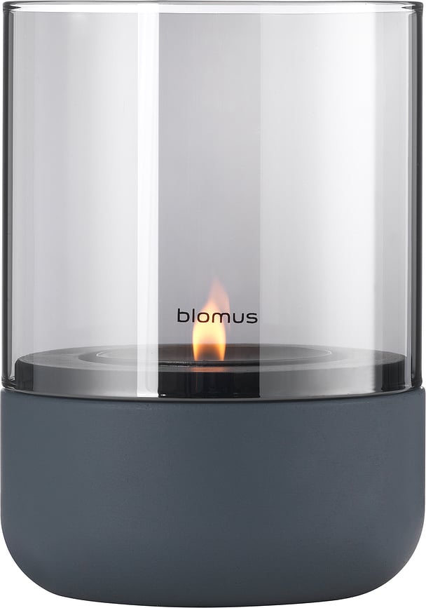 Calma Lampion 14 cm čelično sivi