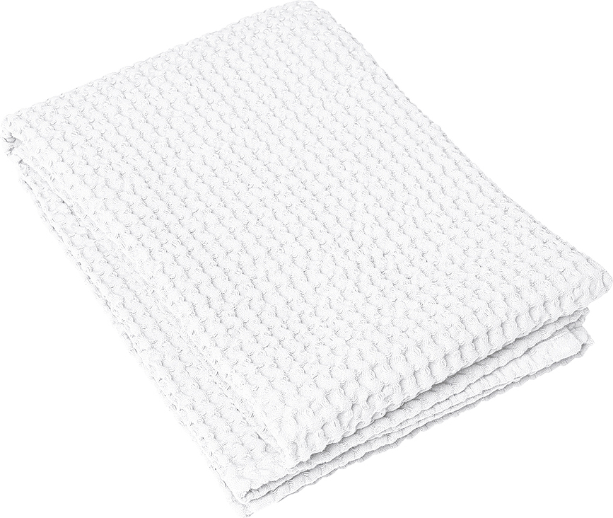 Caro Serviette 70 x 140 cm, blanche