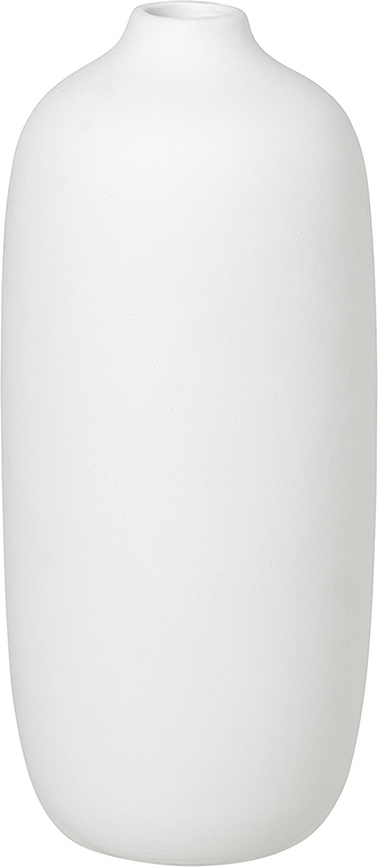 Ceola vase 18 cm, hvid