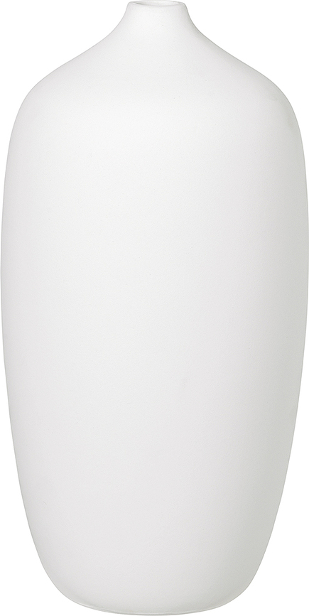 Ceola Vase 25 cm, hvid