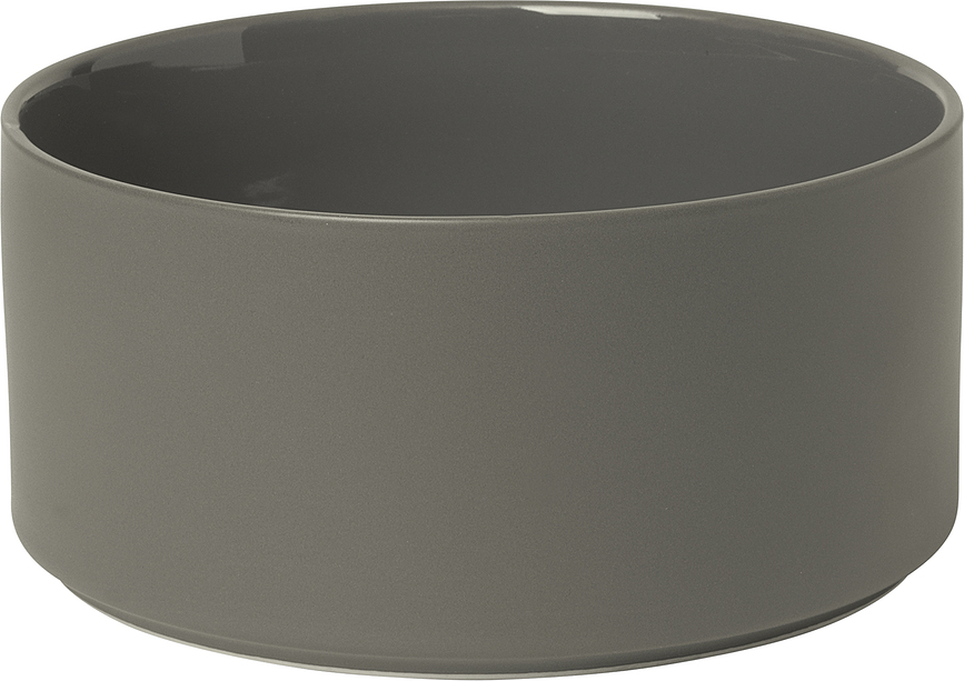 Ciotolina Pilar 20 x 9,5 cm pewter