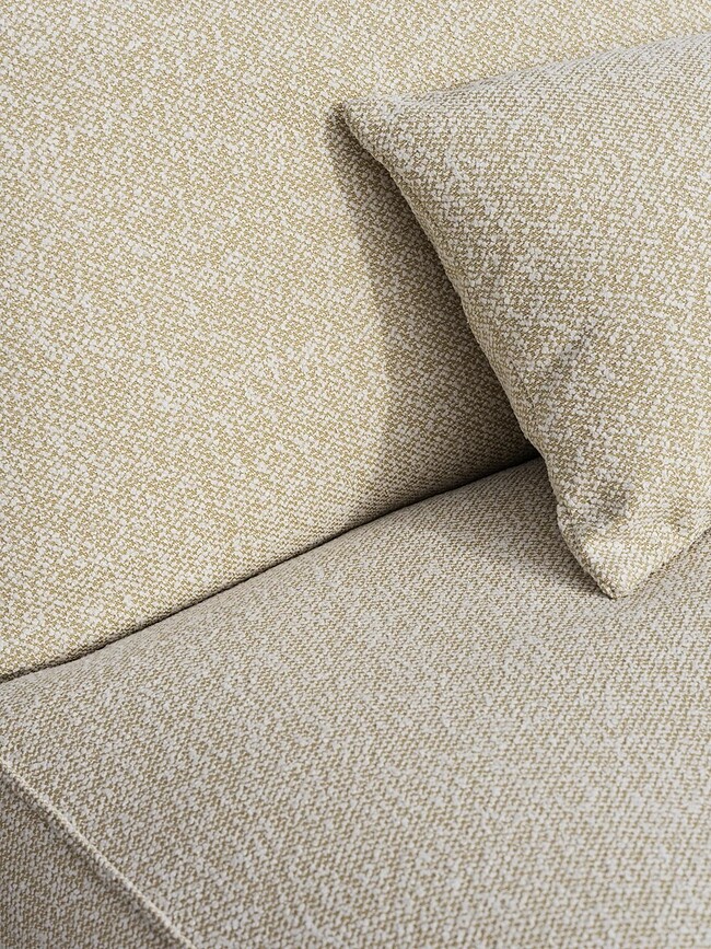 Cojín de Jardín de bouclé Stay, 70 x 30 cm, marrón