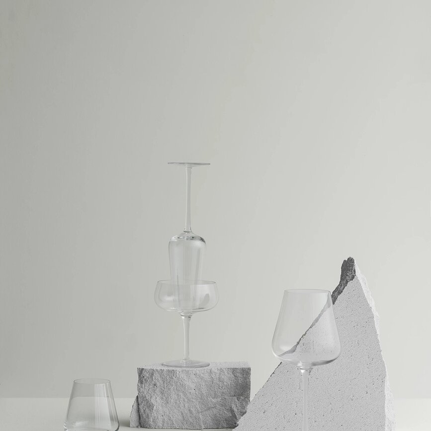 Copas de Champán Belo, transparentes, 2 unidades