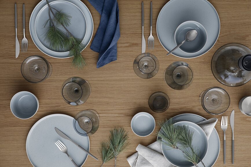 Copas de Champán Belo Saucer, ahumadas, Pack de 2