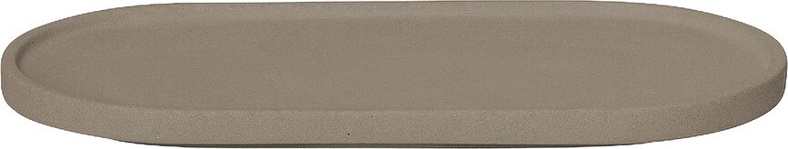 Creto Plateau pour salle de bain, gris tourterelle
