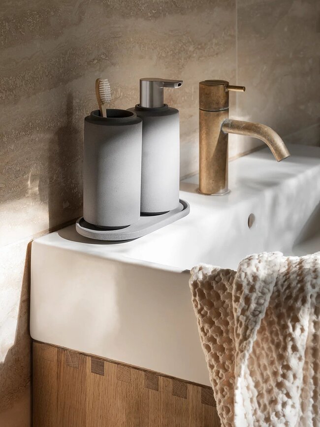 Creto Porte-Brosse à Dents, blanc lys