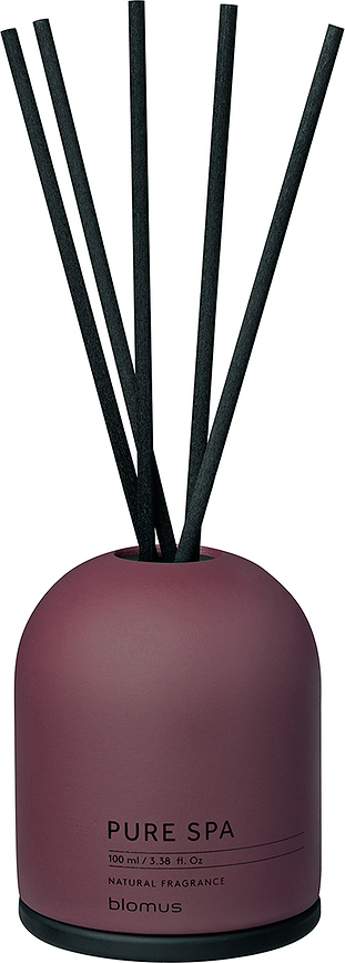 Difusor de aroma Fraga, Canela y Manzana, burdeos