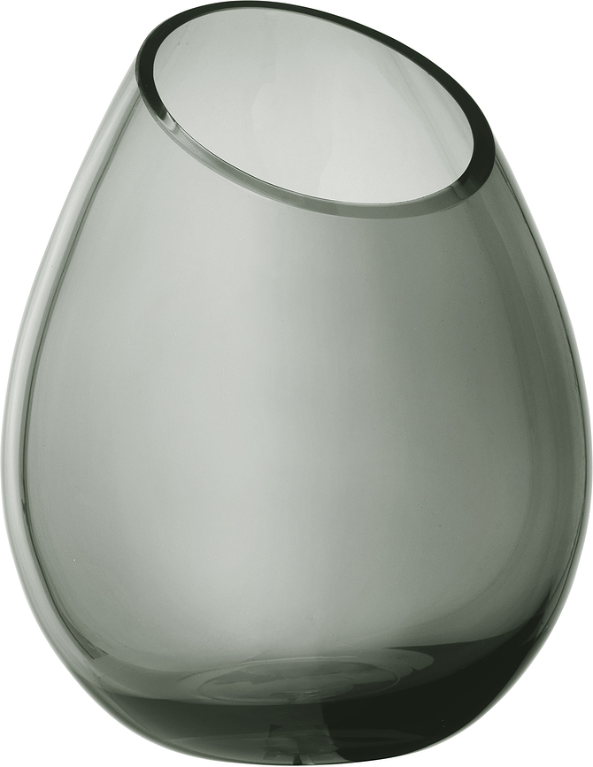 Drop Vase 24 cm, noir