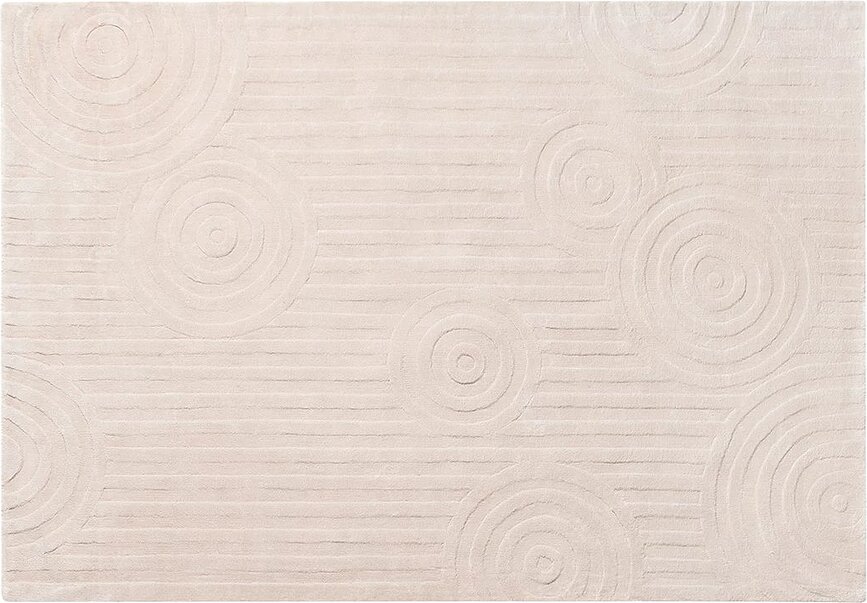 Dywan Uzu 140 x 200 cm beżowy