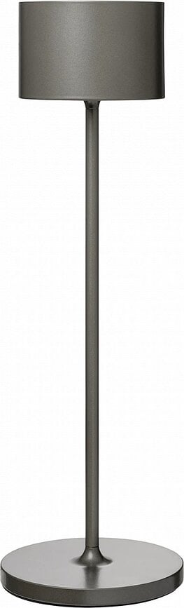 Farol Lampa stolna bežična LED metalik