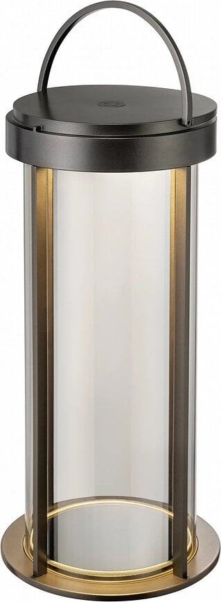 Farol LED Mituro, 45 cm, gris oscuro