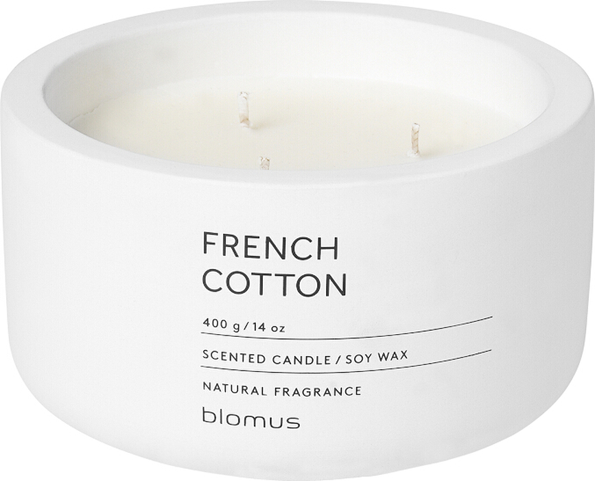Fraga Bougie Parfumée, 13 cm, French Cotton
