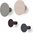 Ganchos de pared Ponto, colores surtidos, 4 unidades