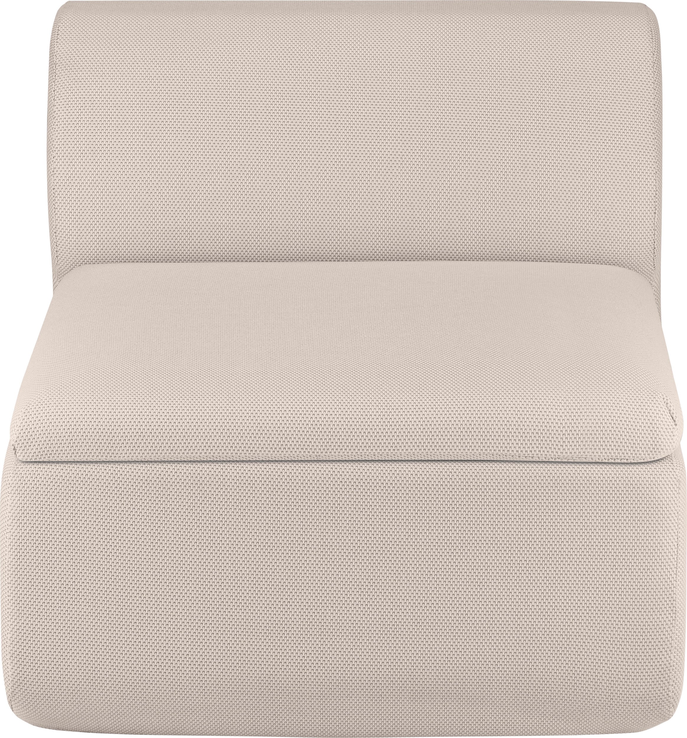 Gartensessel Grova 88 x 70 cm, beige