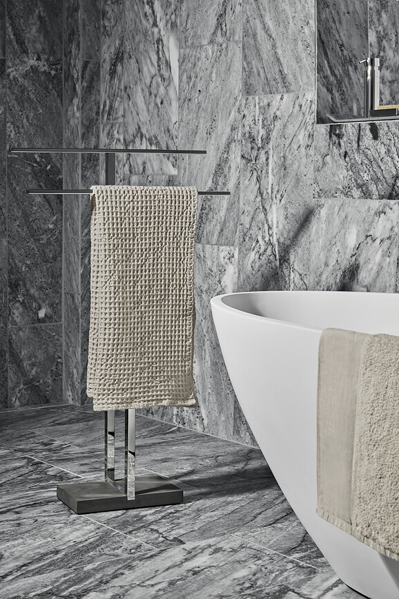 Gio Serviette 70 x 140 cm, gris anthracite