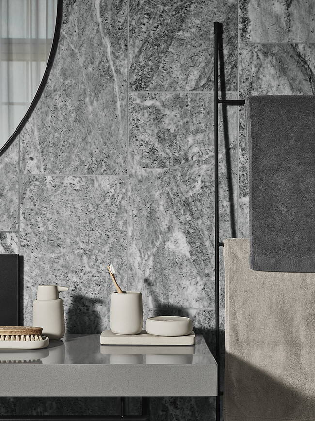 Gio Serviette 70 x 140 cm, gris anthracite