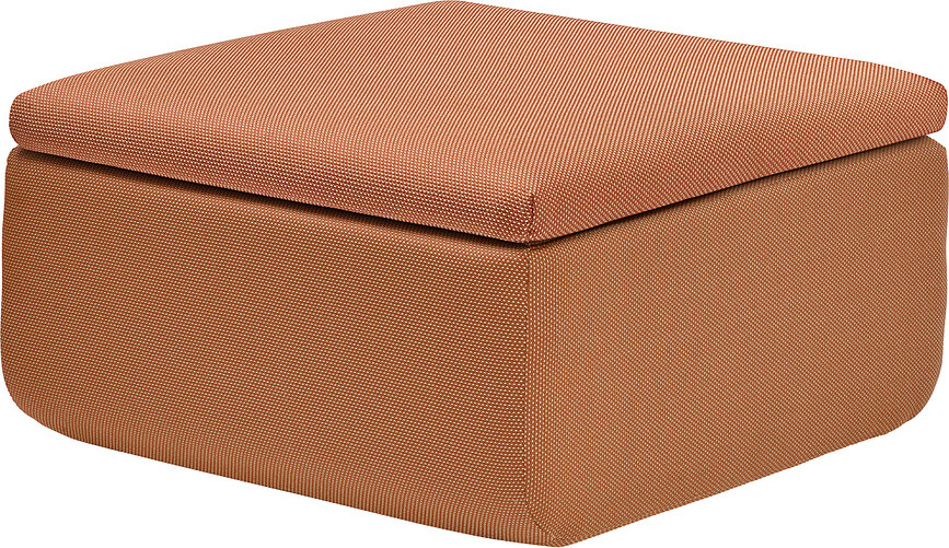 Grova Gartenpouf 70 x 70 cm, beige