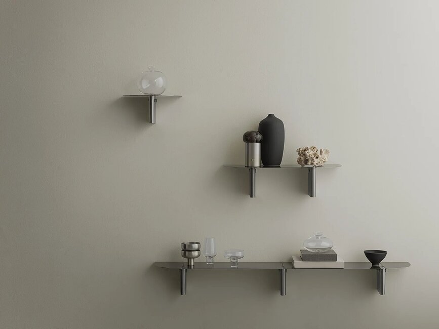 Jarrón Ceola 25 cm, blanco