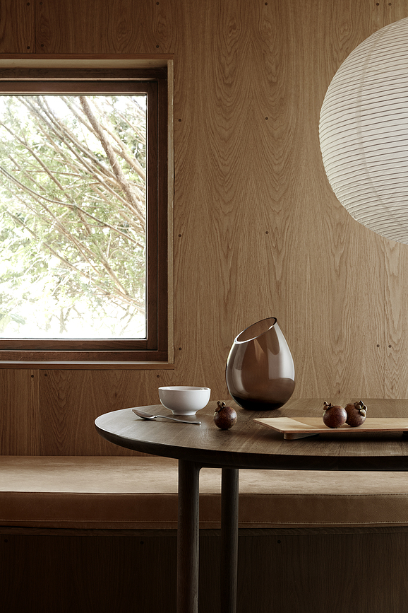 Jarrón Drop, 24 cm, negro