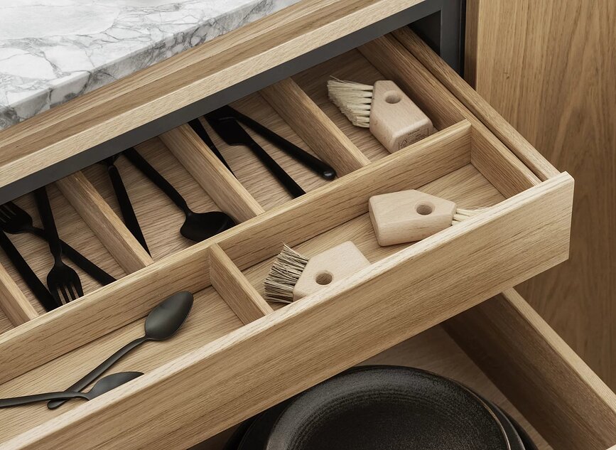 Juego de Cepillos de Cocina Aves, 4 piezas