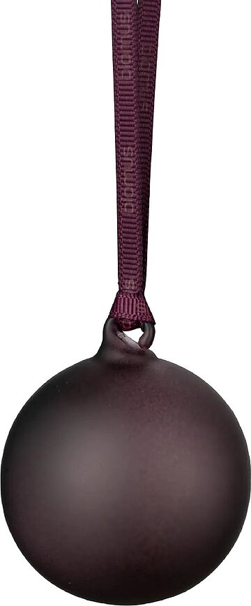 Juhla Boules de Noël, prune, Lot de 4