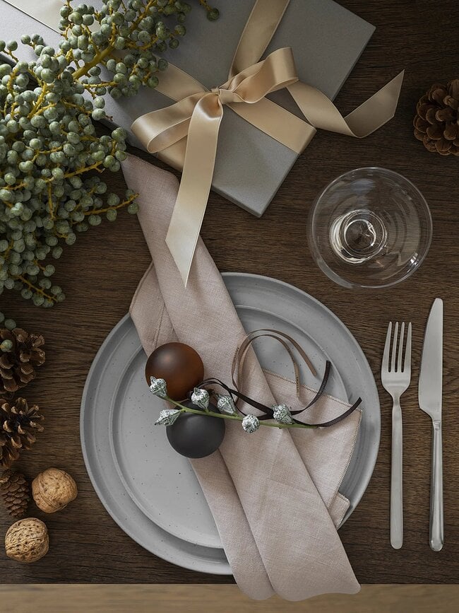 Juhla Božićne Kuglice neutralne boje 6 kom.