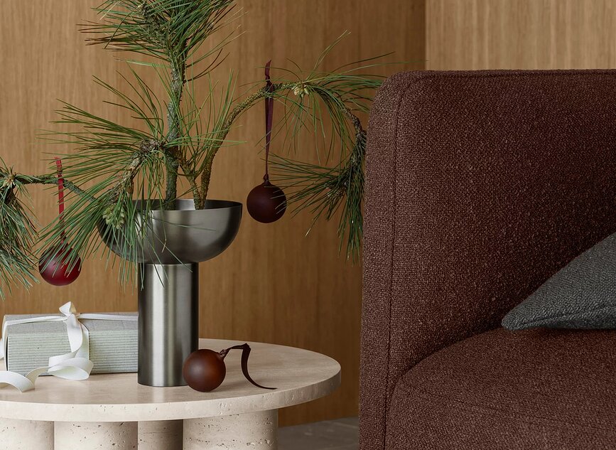 Juhla Χριστουγεννιάτικες Μπάλες, σε ουδέτερα χρώματα, 6 τμχ