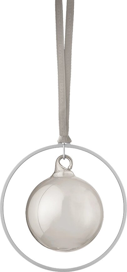 Kitai Boules de Noël avec cerceau, fumées, Lot de 4