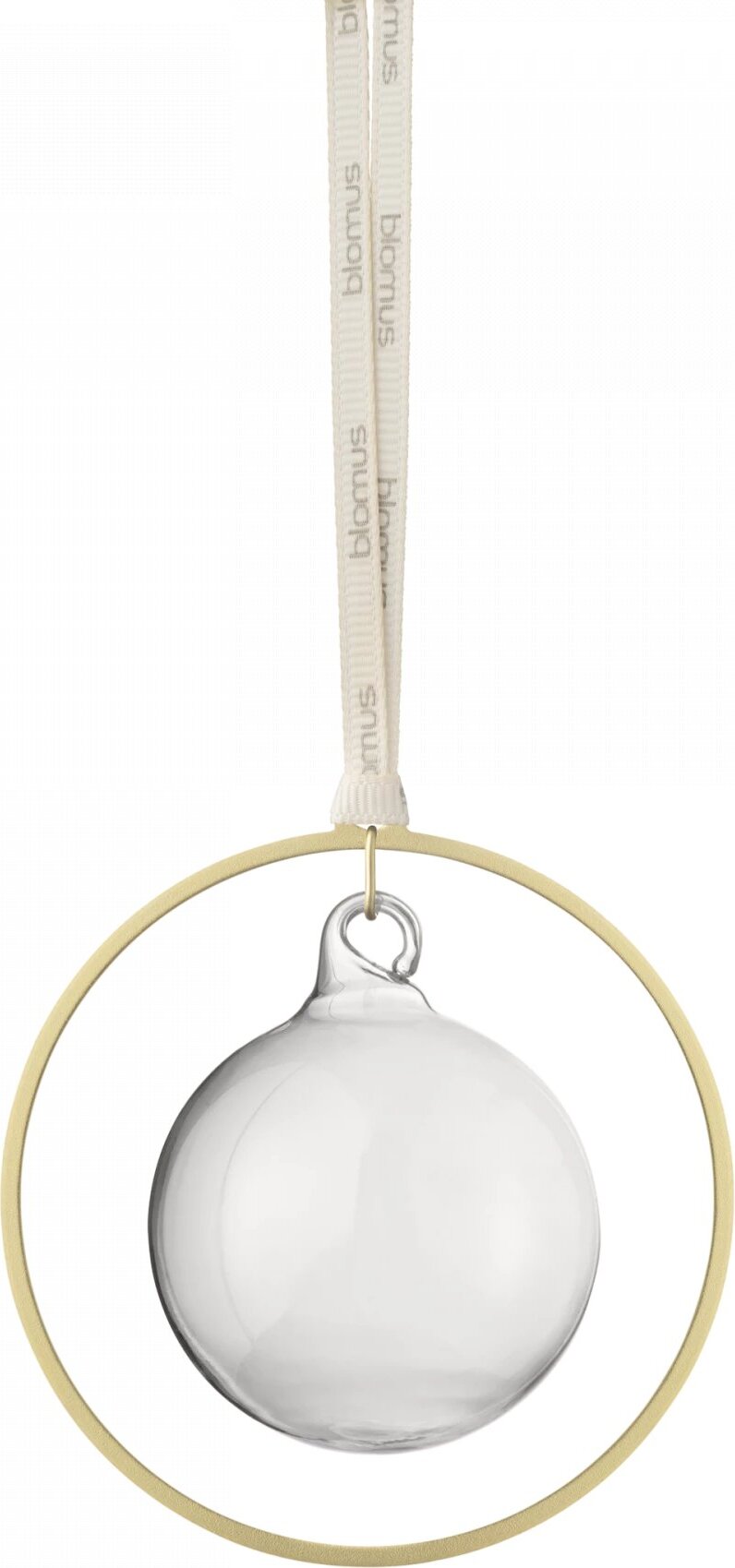 Kitai Christbaumkugeln, klar, 4 St.