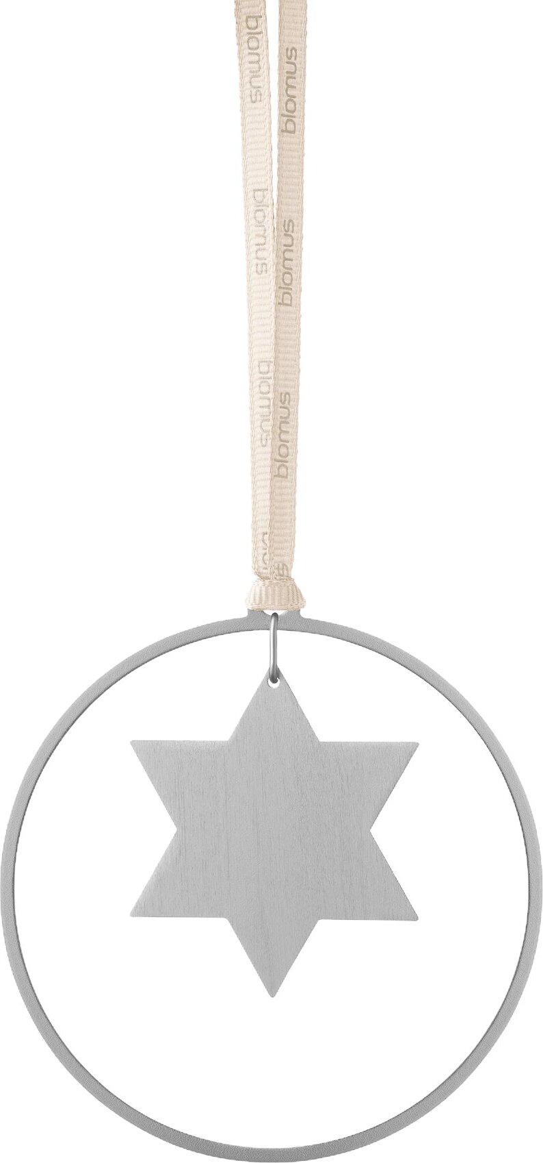 Kitai Christbaumschmuck Sterne, silber, 4 St.