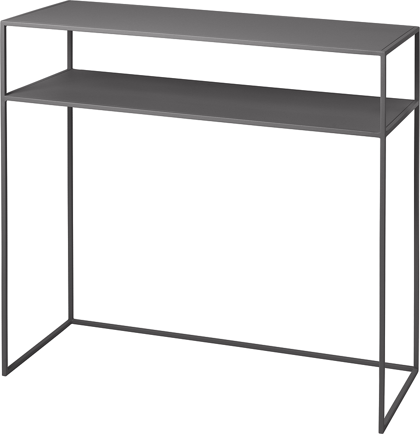 Konzolový stolík Fera steel gray