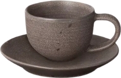 Kumi Espressotassen 60 ml espresso mit Untertassen 2 St.
