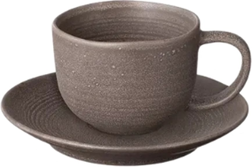 Kumi Κούπες Καφέ με Πιατάκια για espresso, 190 ml, 2 τμχ