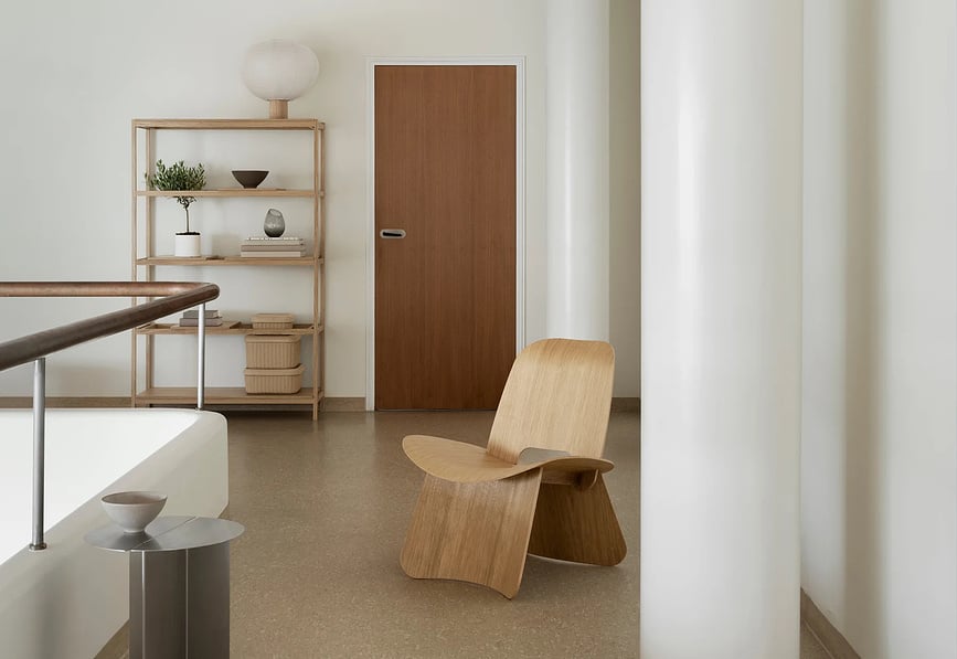 Lámpara de Mesa de roble Kami