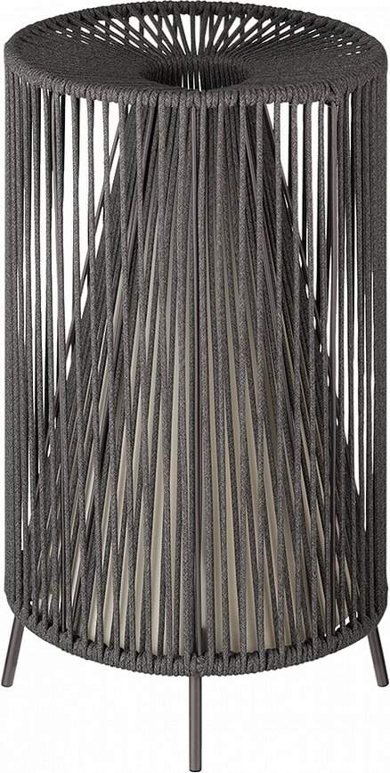 Lámpara de Pie inalámbrica Rope, gris