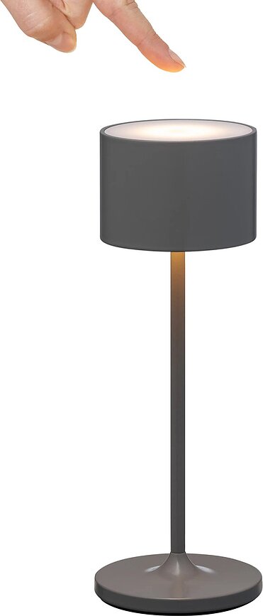 Lámpara inalámbrica Farol Mini, gris pardo