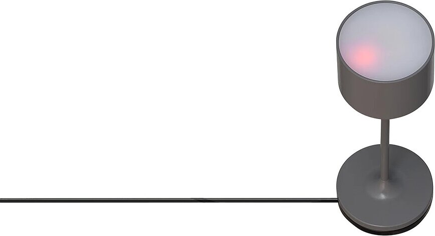 Lámpara inalámbrica Farol Mini, gris pardo