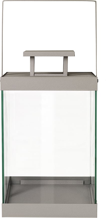 Lanterna Finca 36 cm steel gray