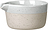 Lechera Sablo, 150 ml, blanco y beige