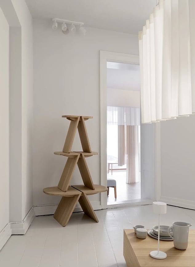 Lechera Sablo, 150 ml, blanco y beige