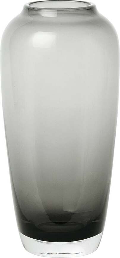Leta vase 17 cm, røget